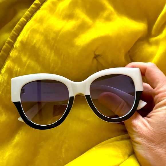 Accessories Vintage Black And White Sunglasses Poshmark